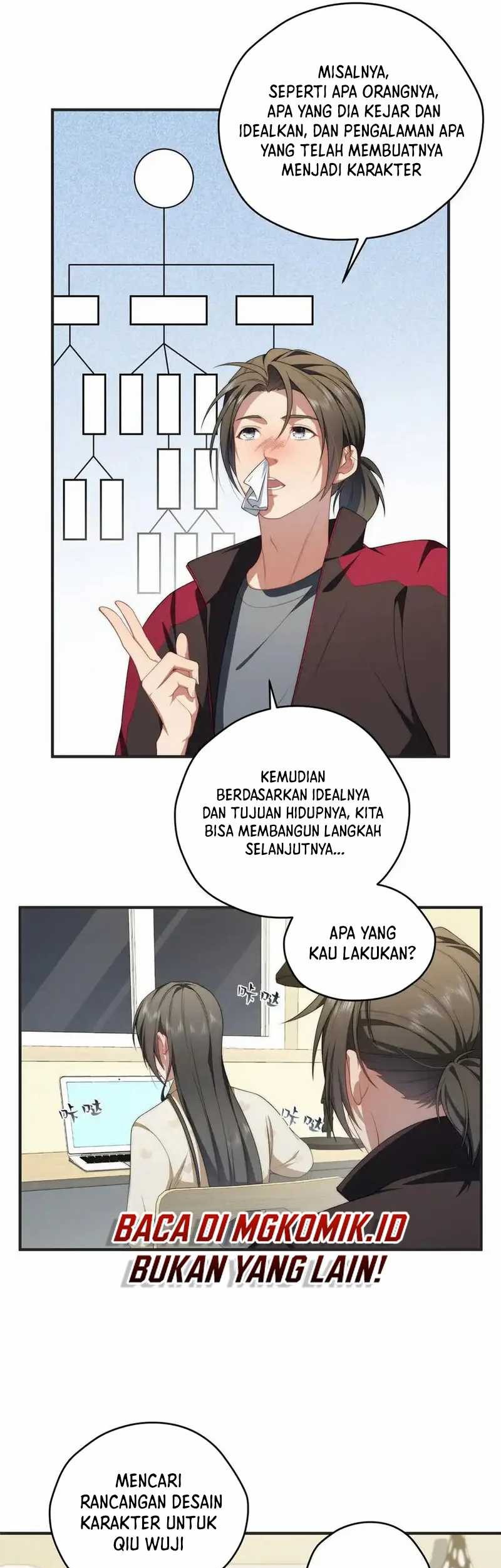 What Do You Do If the Heroine Escapes From Your Novel Chapter 79 Gambar 12