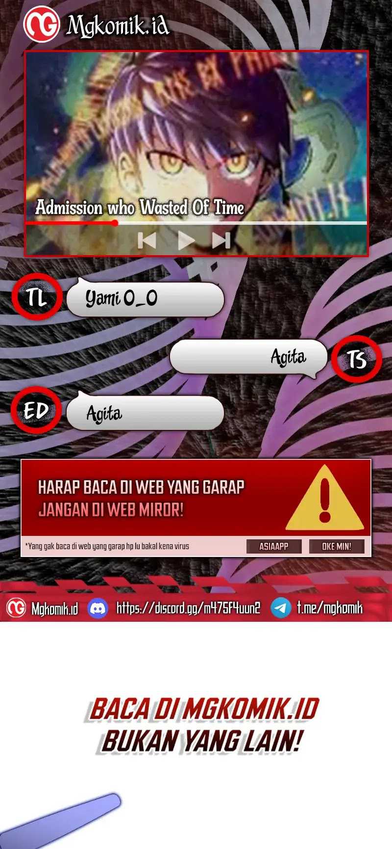 Baca Komik Admission is a Waste of Time Chapter 11 Gambar 1