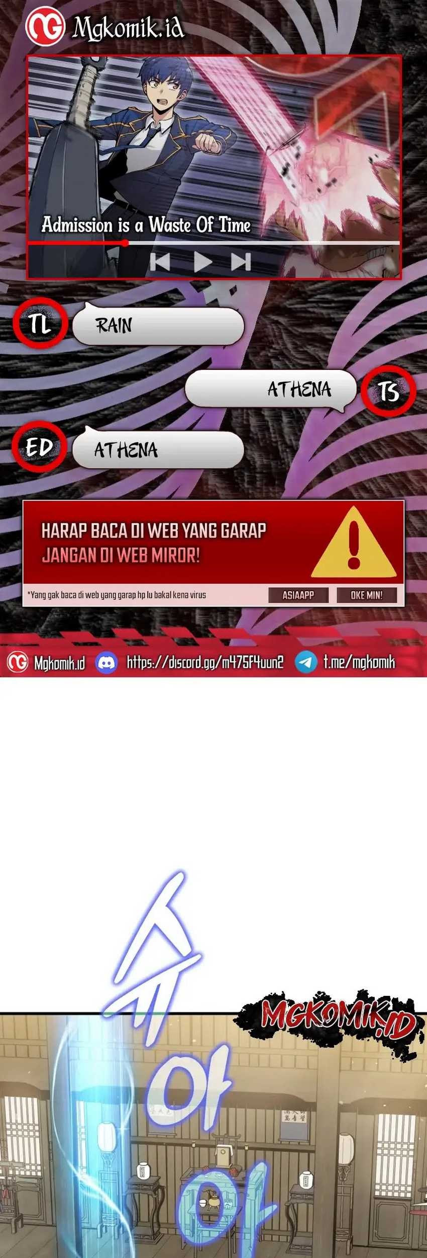 Baca Komik Admission is a Waste of Time Chapter 09 Gambar 1