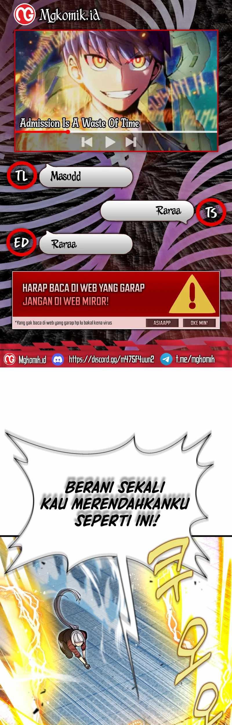 Baca Komik Admission is a Waste of Time Chapter 08 Gambar 1