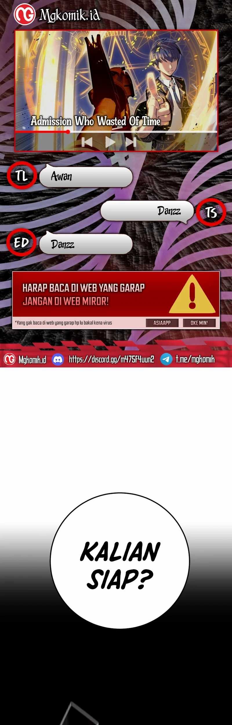 Baca Komik Admission is a Waste of Time Chapter 01 Gambar 1