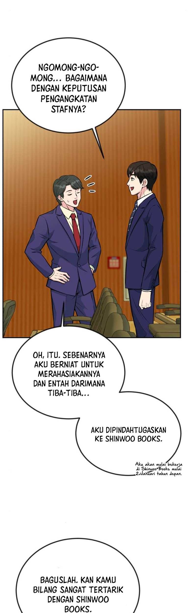Reincarnated as a New Employee Chapter 35 Gambar 45