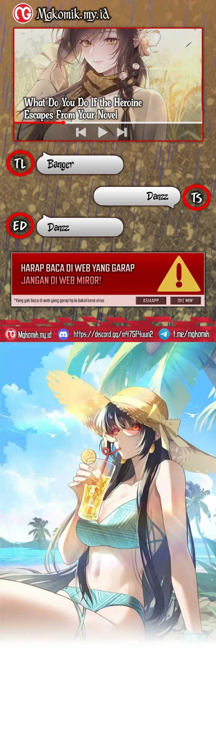 Baca Komik What Do You Do If the Heroine Escapes From Your Novel Chapter 85 Gambar 1
