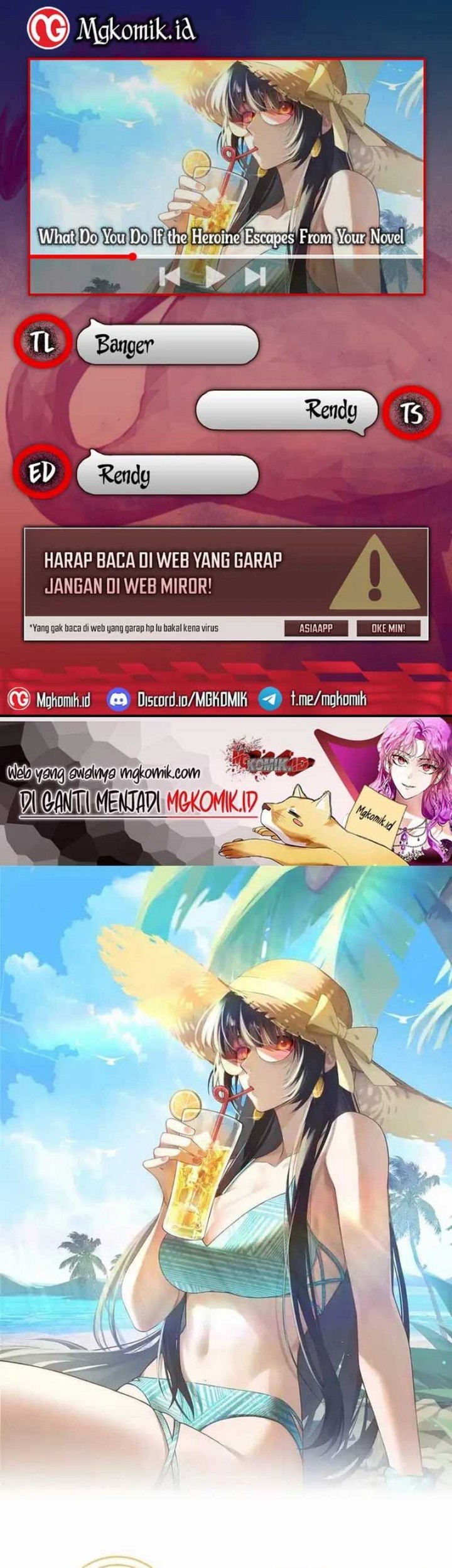 Baca Komik What Do You Do If the Heroine Escapes From Your Novel Chapter 82 Gambar 1
