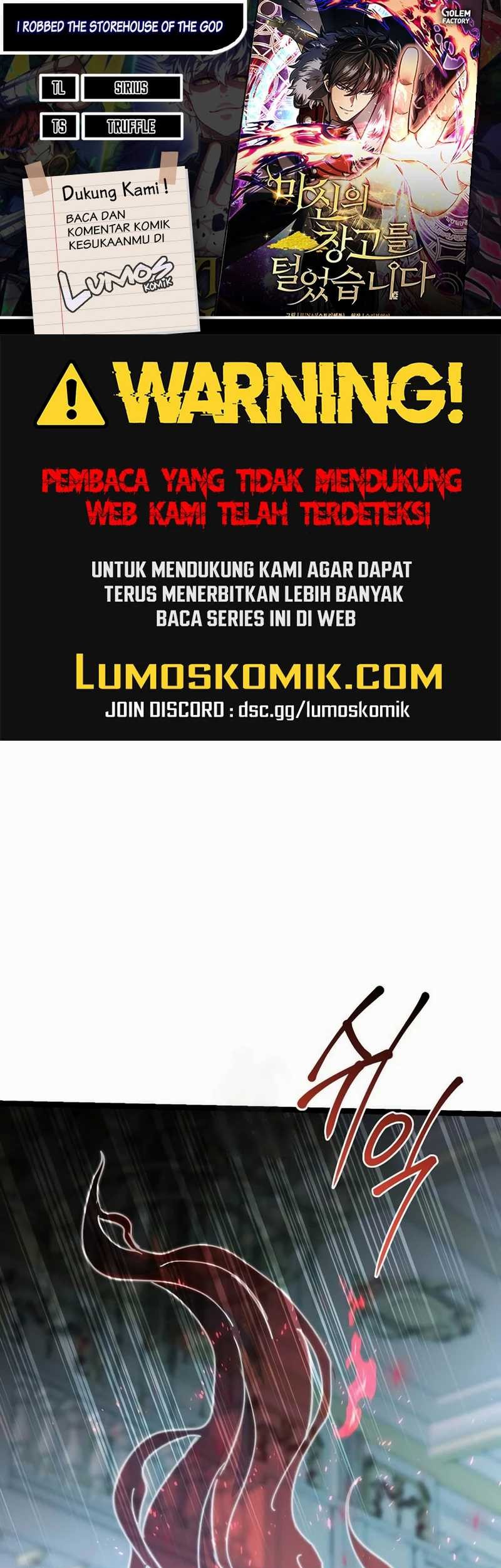 Baca Komik I Robbed The Storehouse Of The God Chapter 34 Gambar 1