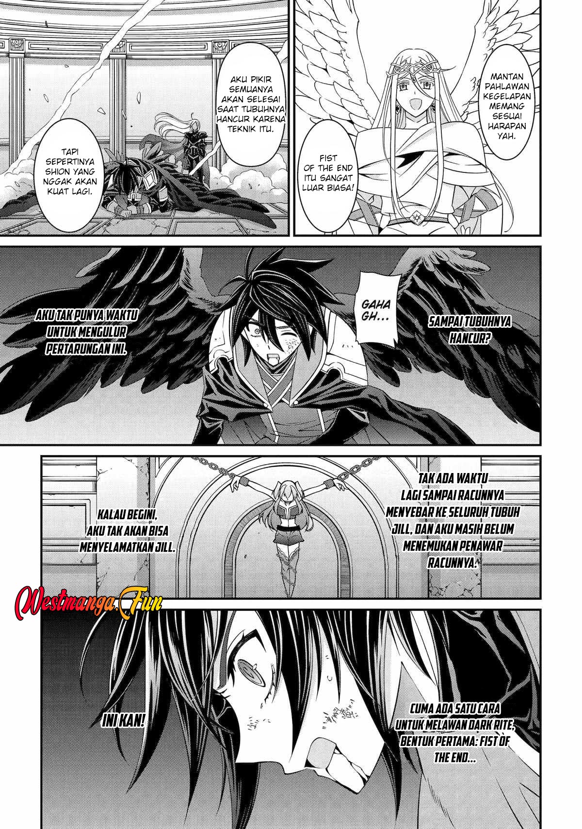 Shikkoku tsukai no saikyo yusha nakama zen’in ni uragira retanode saikyo no mamono Chapter 84 Gambar 11