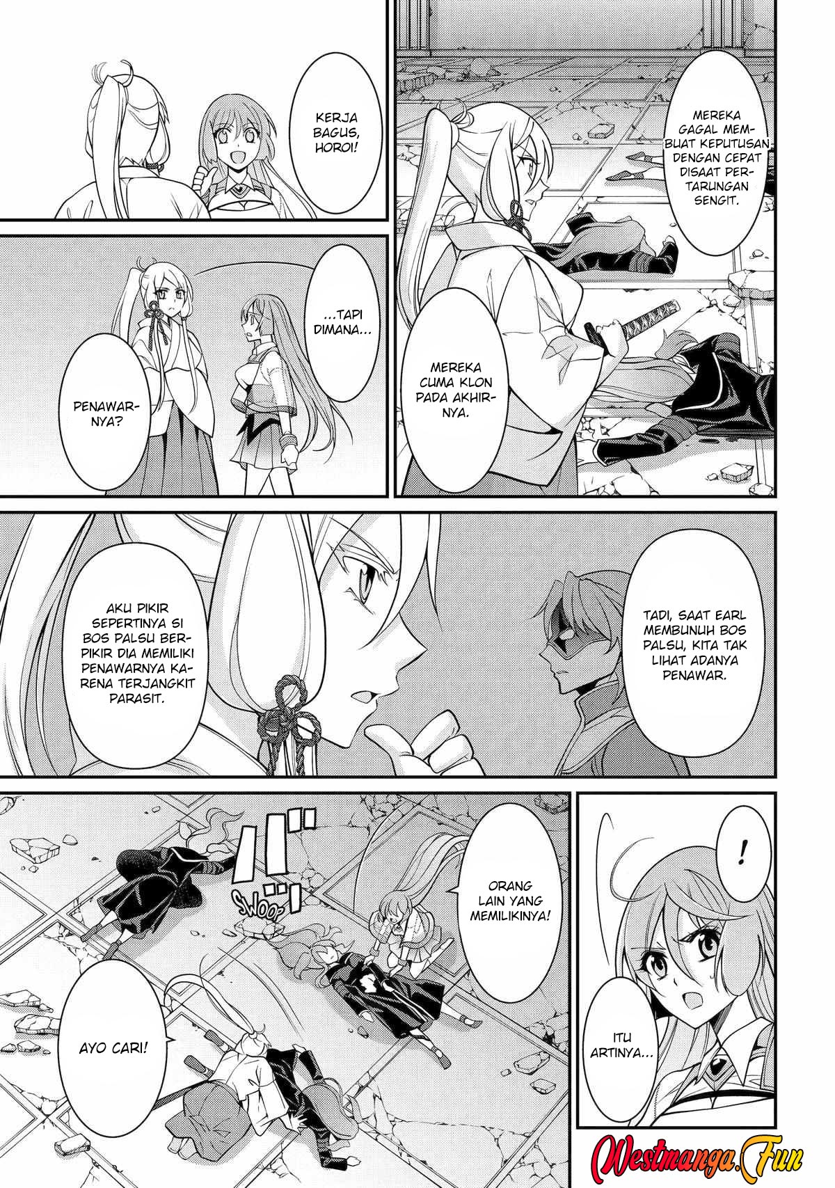 Shikkoku tsukai no saikyo yusha nakama zen’in ni uragira retanode saikyo no mamono Chapter 84 Gambar 25