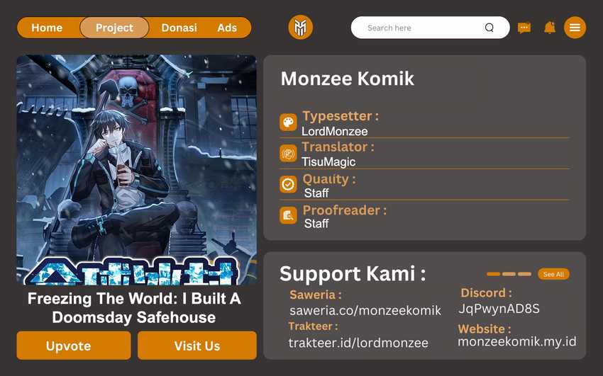 Baca Komik Freezing The World: I Built A Doomsday Safehouse Chapter 361 Gambar 1