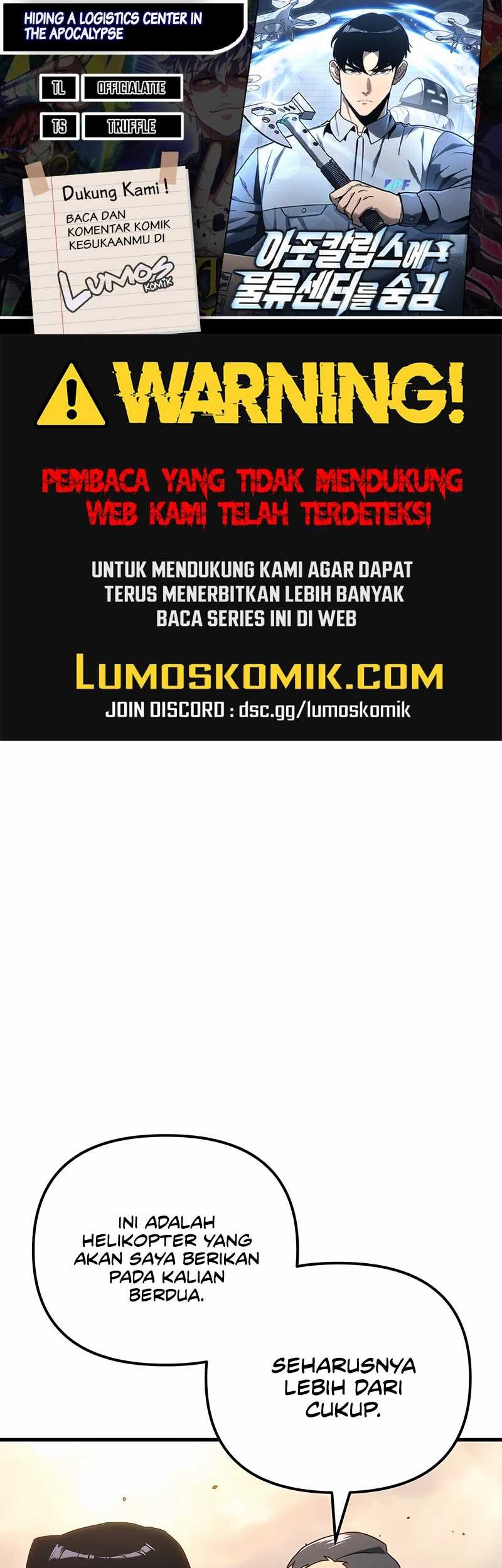 Baca Komik Hiding a Logistics Center in the Apocalypse Chapter 18 Gambar 1