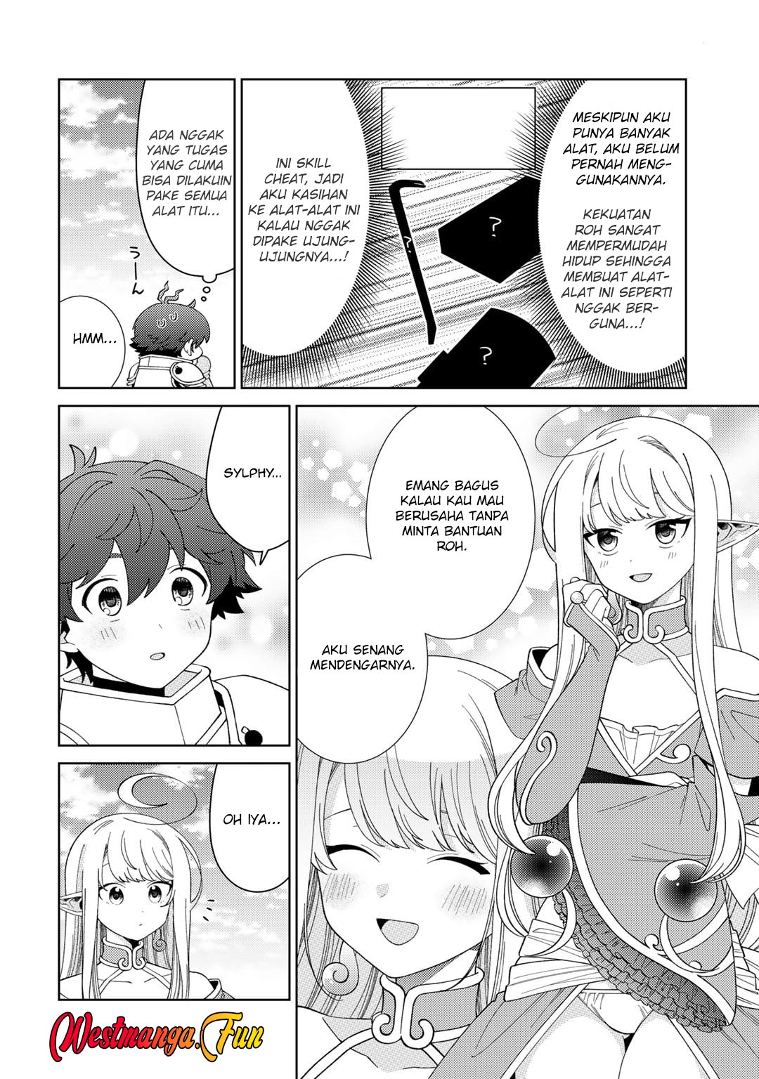 Seirei-tachi no Rakuen to Risou no Isekai Seikatsu Chapter 69 Gambar 10