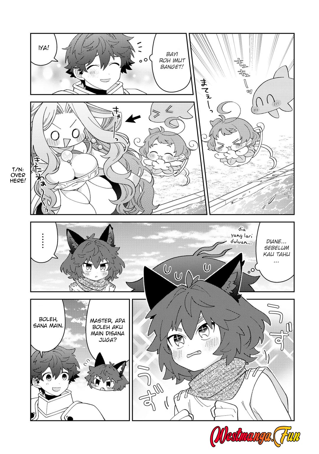 Seirei-tachi no Rakuen to Risou no Isekai Seikatsu Chapter 69 Gambar 15