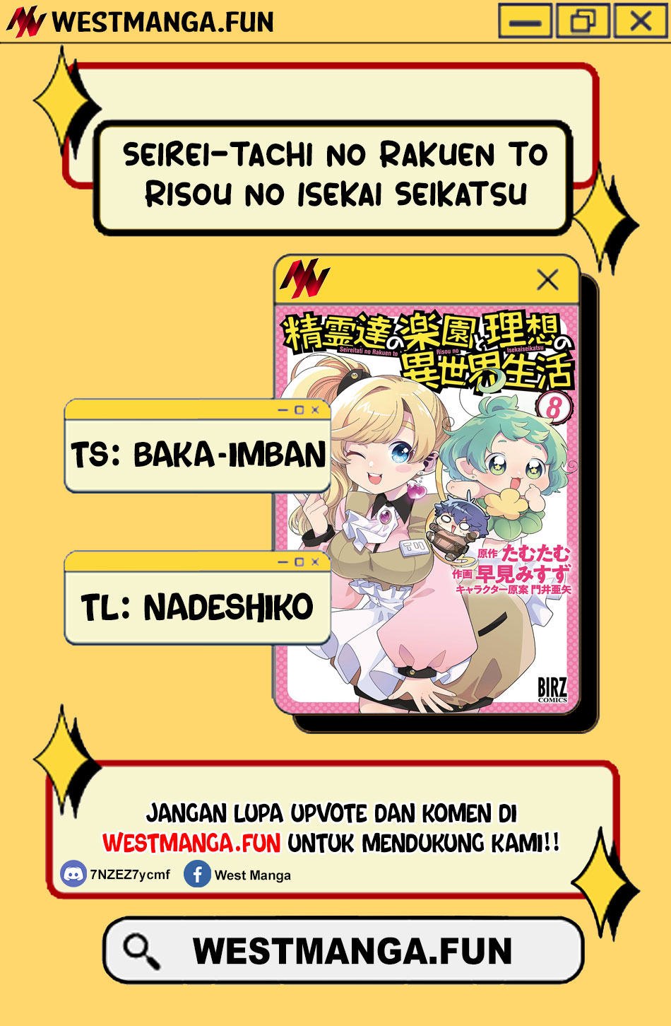 Seirei-tachi no Rakuen to Risou no Isekai Seikatsu Chapter 69 Gambar 4