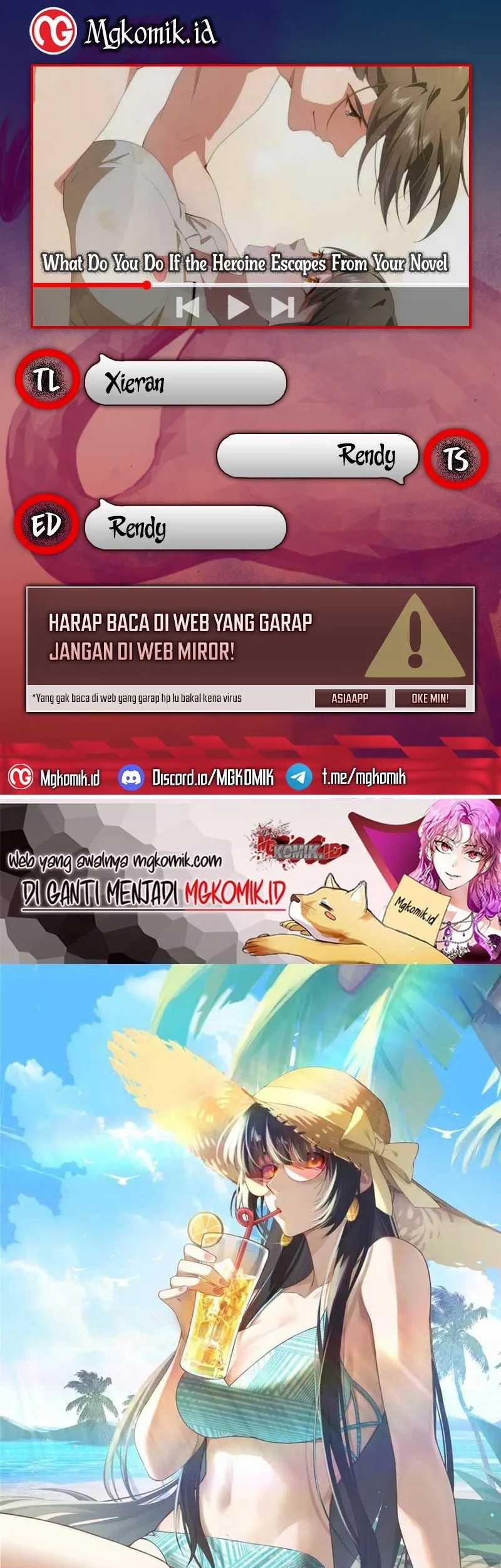Baca Komik What Do You Do If the Heroine Escapes From Your Novel Chapter 99 Gambar 1