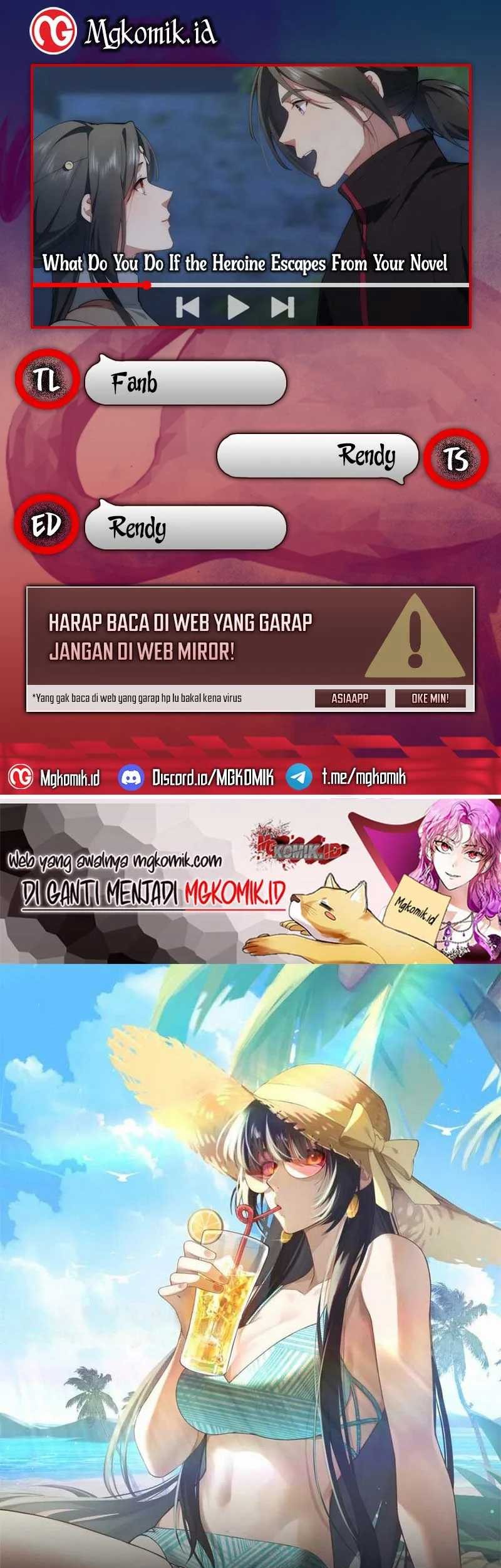 Baca Komik What Do You Do If the Heroine Escapes From Your Novel Chapter 97 Gambar 1