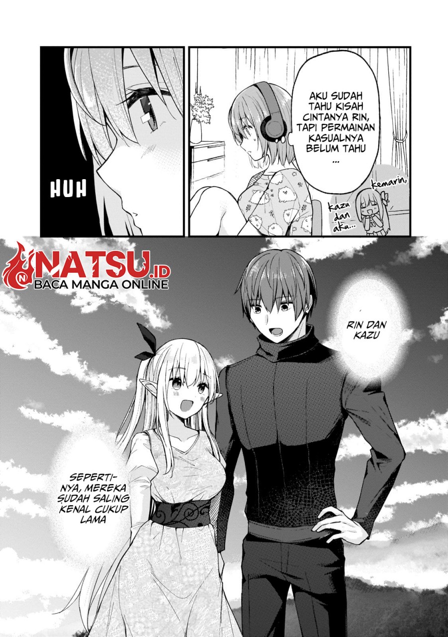Netoge no Yome ga Ninki Idol datta ken ~Cool-kei no kanojo wa genjitsu demo yome no tsumori de iru~ Chapter 23 Gambar 18