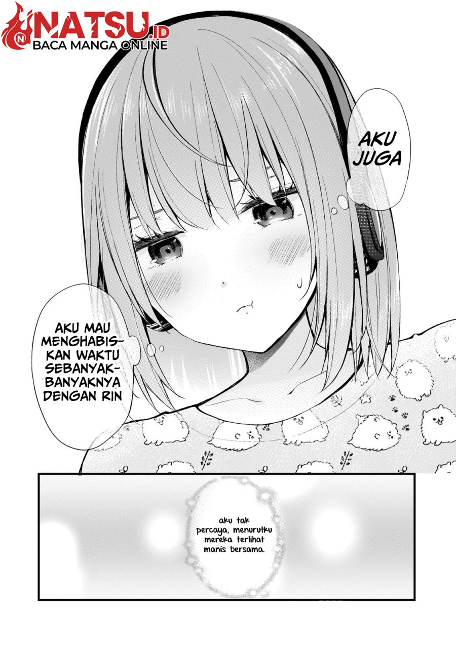Netoge no Yome ga Ninki Idol datta ken ~Cool-kei no kanojo wa genjitsu demo yome no tsumori de iru~ Chapter 23 Gambar 19