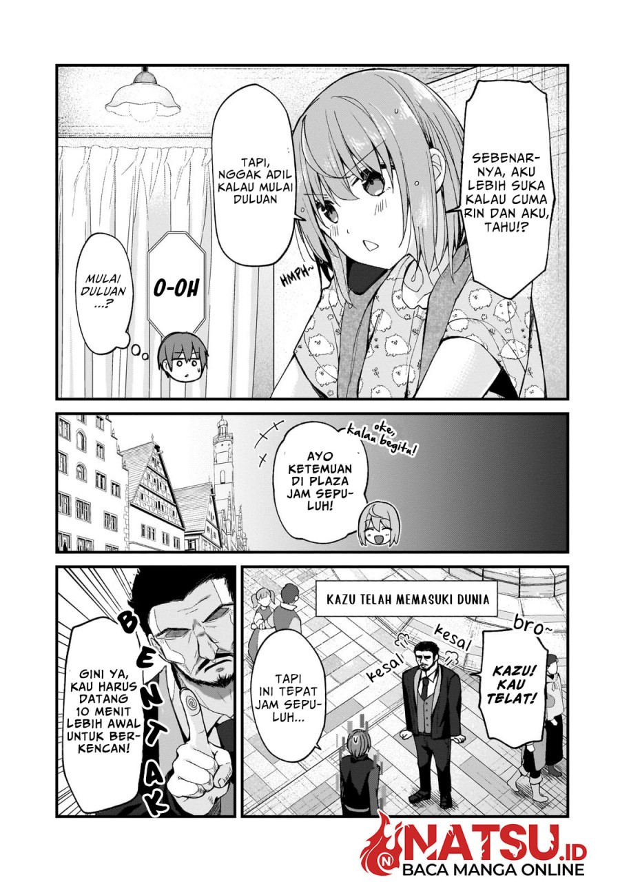 Netoge no Yome ga Ninki Idol datta ken ~Cool-kei no kanojo wa genjitsu demo yome no tsumori de iru~ Chapter 23 Gambar 5