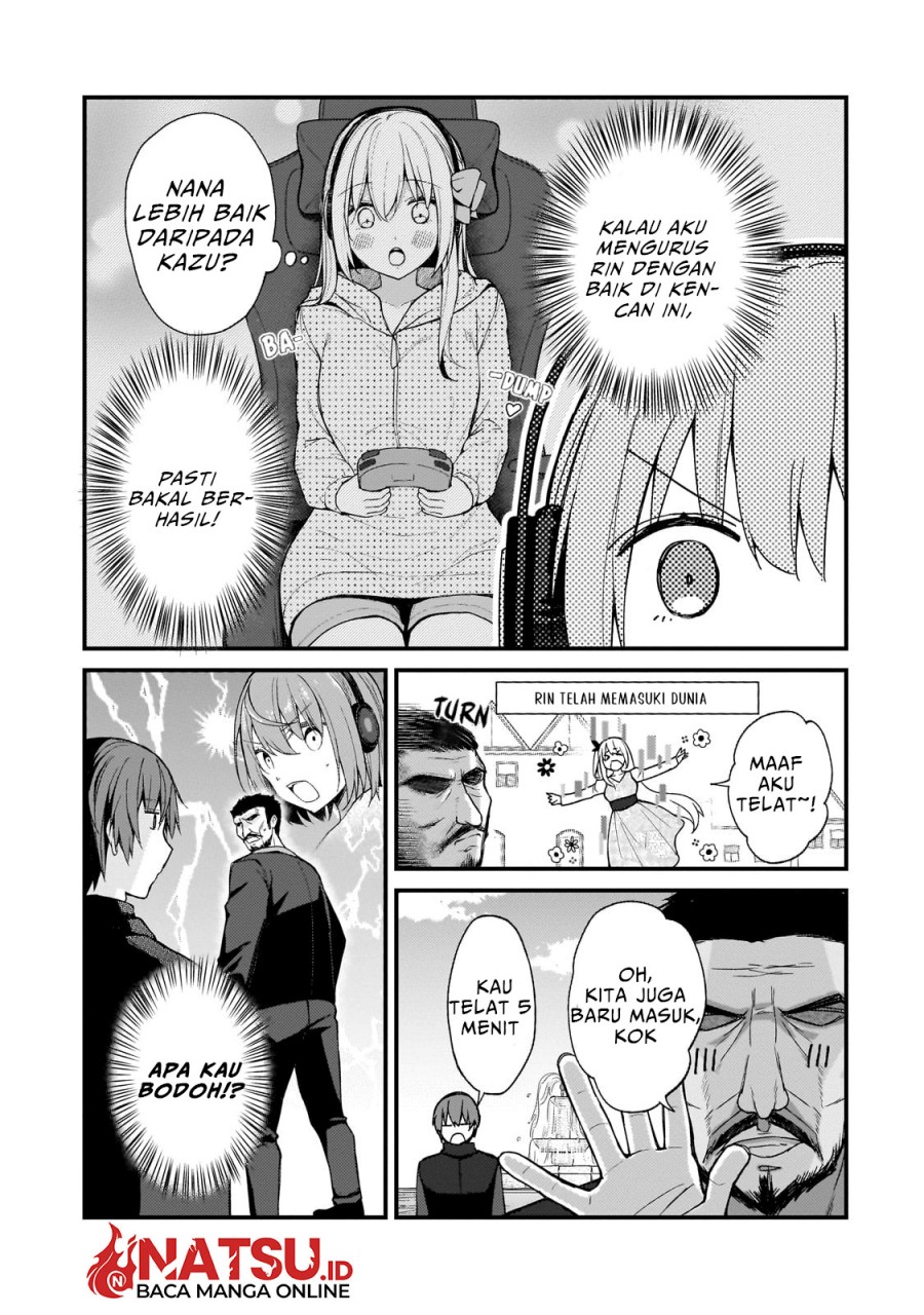 Netoge no Yome ga Ninki Idol datta ken ~Cool-kei no kanojo wa genjitsu demo yome no tsumori de iru~ Chapter 23 Gambar 7
