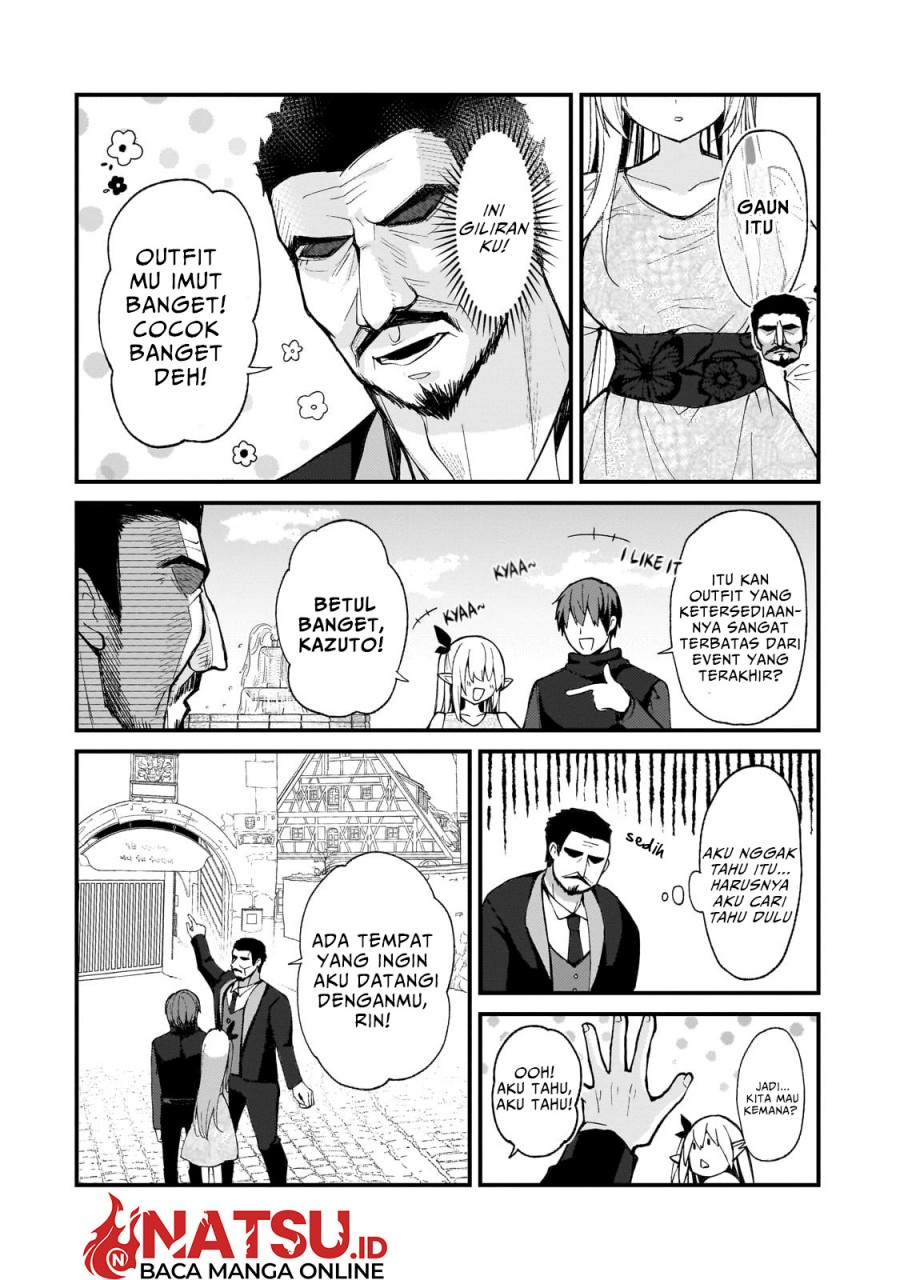 Netoge no Yome ga Ninki Idol datta ken ~Cool-kei no kanojo wa genjitsu demo yome no tsumori de iru~ Chapter 23 Gambar 8