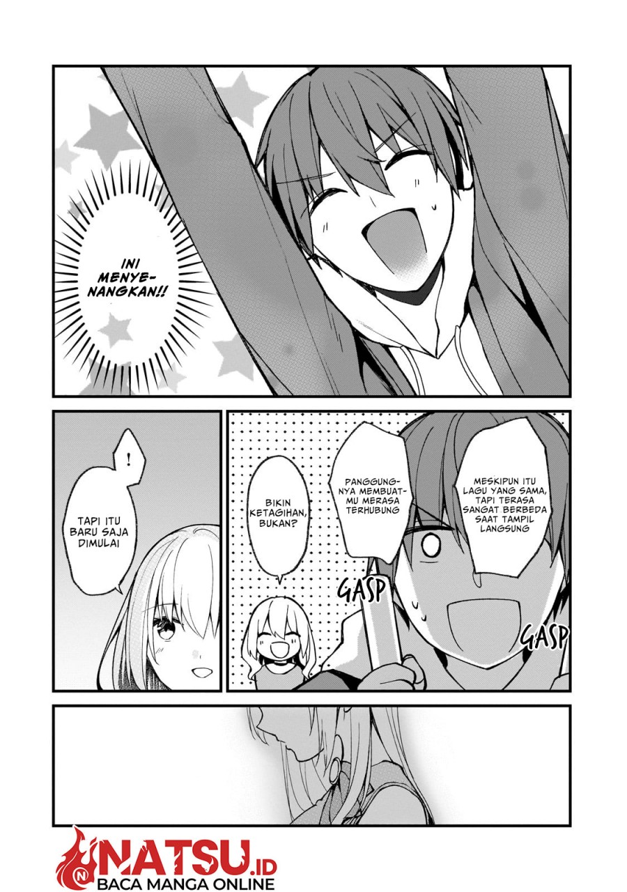 Netoge no Yome ga Ninki Idol datta ken ~Cool-kei no kanojo wa genjitsu demo yome no tsumori de iru~ Chapter 22 Gambar 13