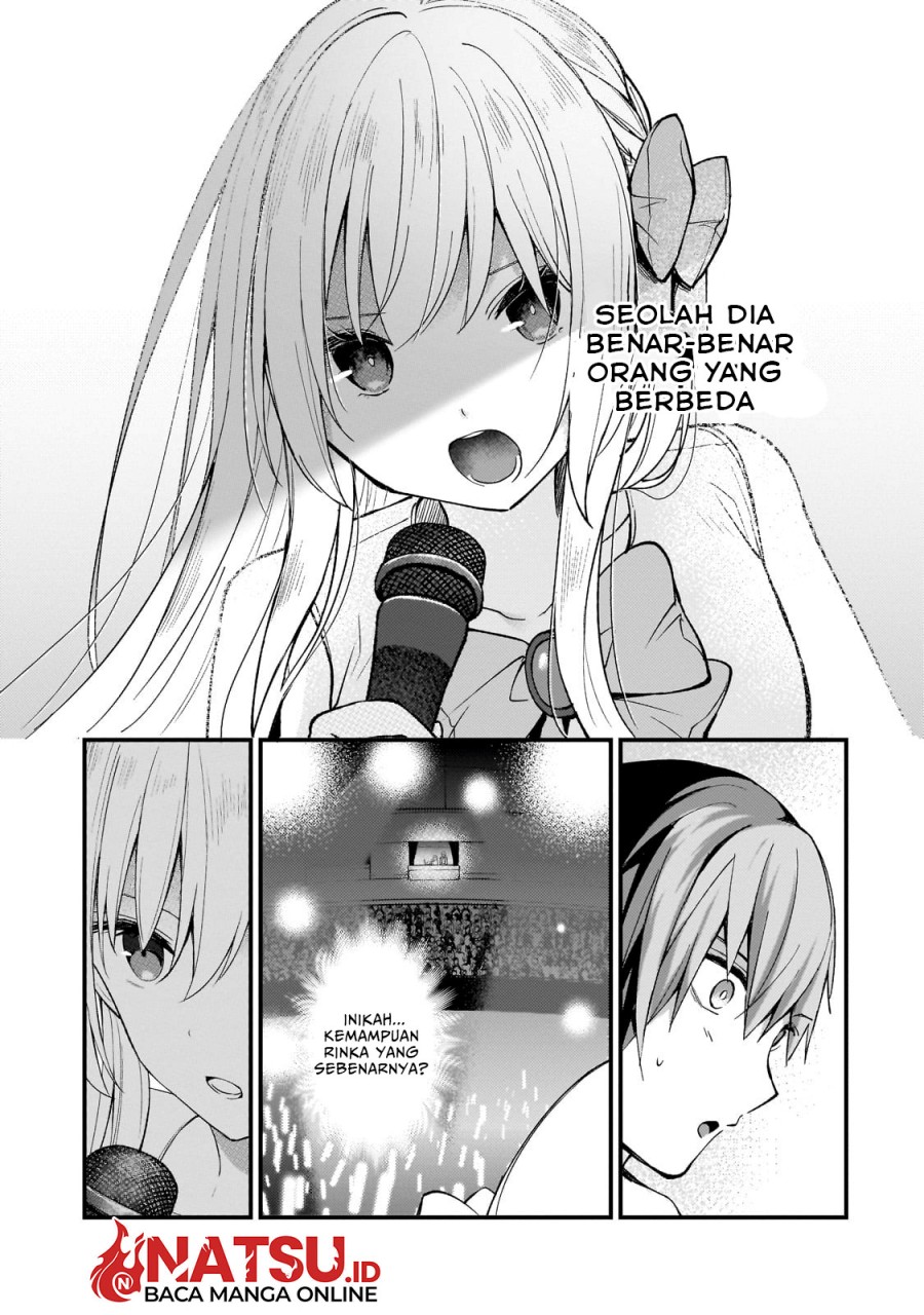 Netoge no Yome ga Ninki Idol datta ken ~Cool-kei no kanojo wa genjitsu demo yome no tsumori de iru~ Chapter 22 Gambar 16