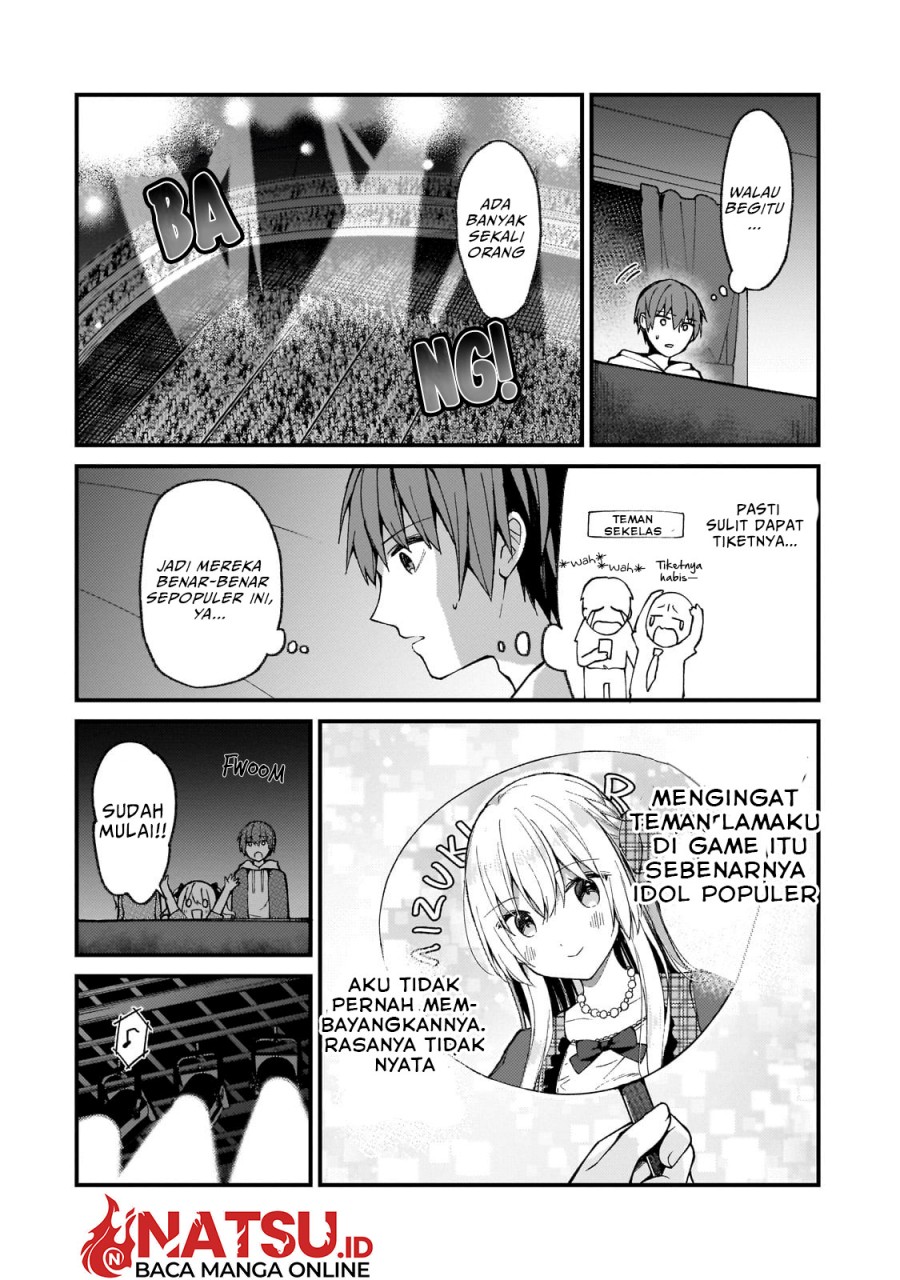 Netoge no Yome ga Ninki Idol datta ken ~Cool-kei no kanojo wa genjitsu demo yome no tsumori de iru~ Chapter 22 Gambar 6