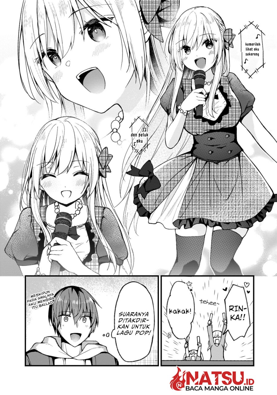 Netoge no Yome ga Ninki Idol datta ken ~Cool-kei no kanojo wa genjitsu demo yome no tsumori de iru~ Chapter 22 Gambar 9