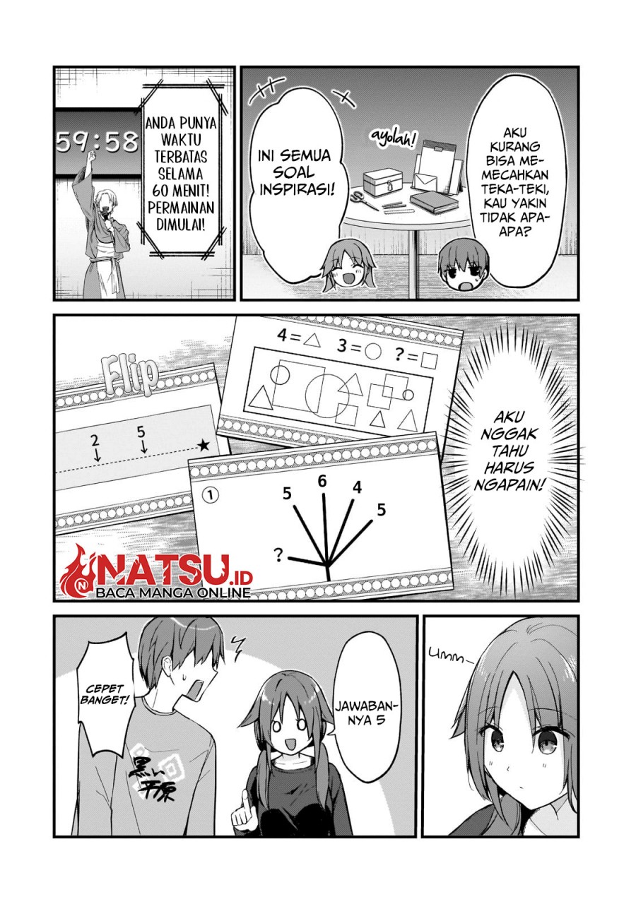 Netoge no Yome ga Ninki Idol datta ken ~Cool-kei no kanojo wa genjitsu demo yome no tsumori de iru~ Chapter 21 Gambar 8