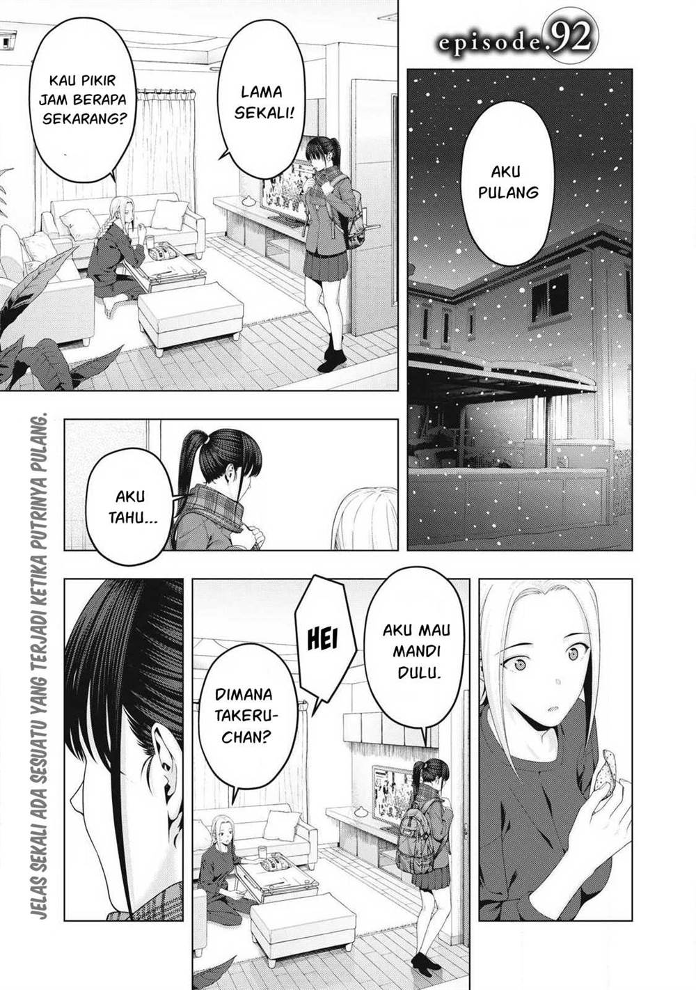 Baca  Kanojo no Tomodachi Chapter 92 Gambar 2