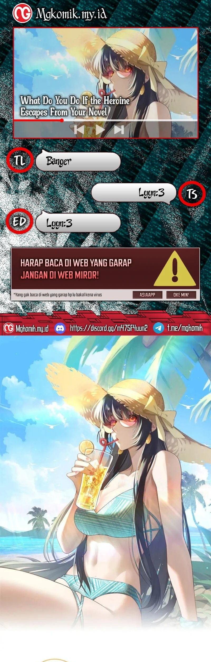 Baca Komik What Do You Do If the Heroine Escapes From Your Novel Chapter 103 Gambar 1