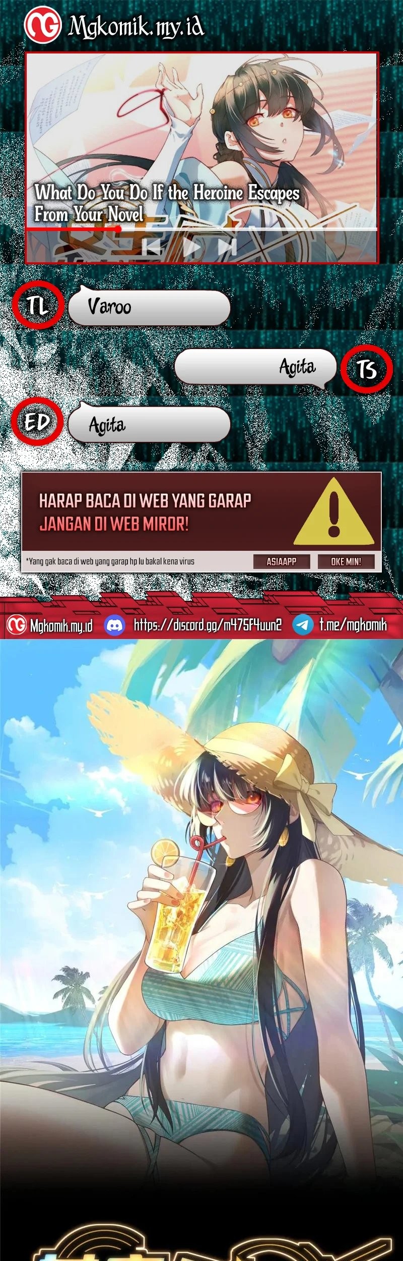 Baca Komik What Do You Do If the Heroine Escapes From Your Novel Chapter 101 Gambar 1