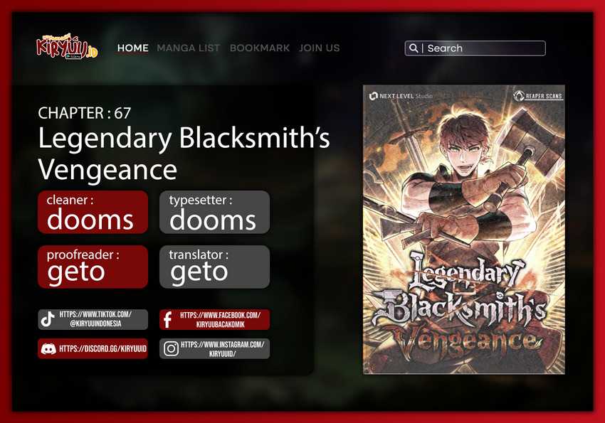 Baca Komik Legendary Blacksmith’s Vengeance Chapter 67 Gambar 1
