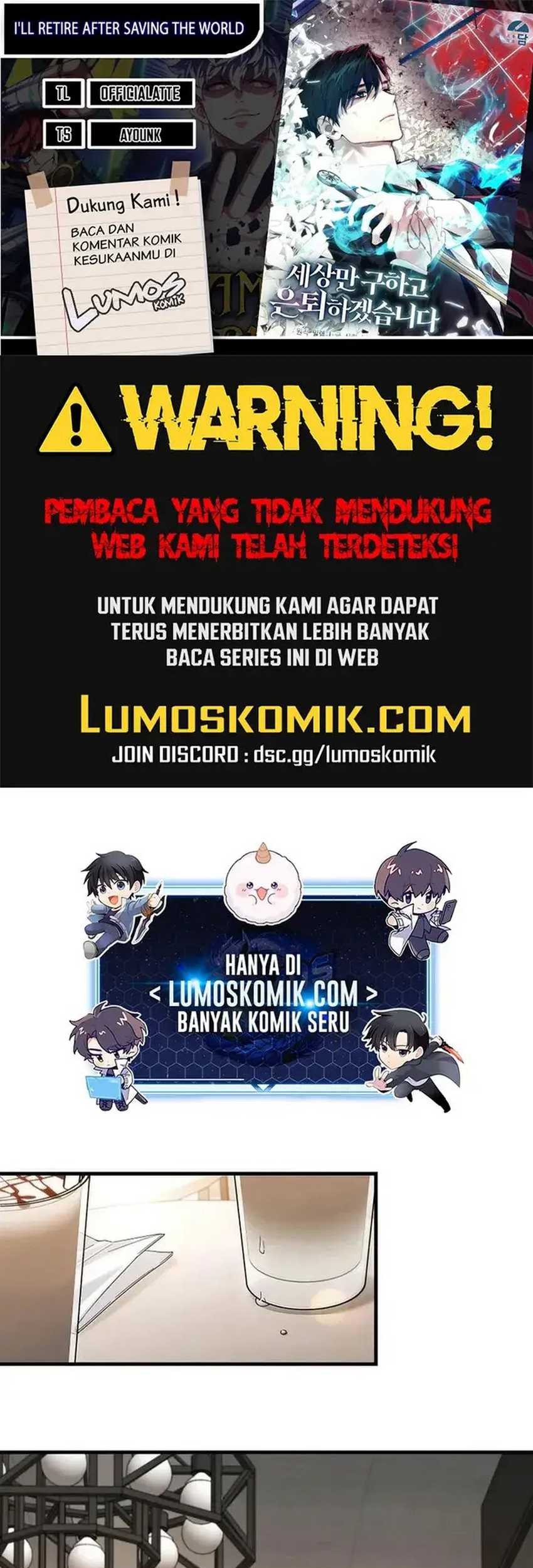 Baca Komik I’ll Retire After Saving the World Chapter 40 Gambar 1