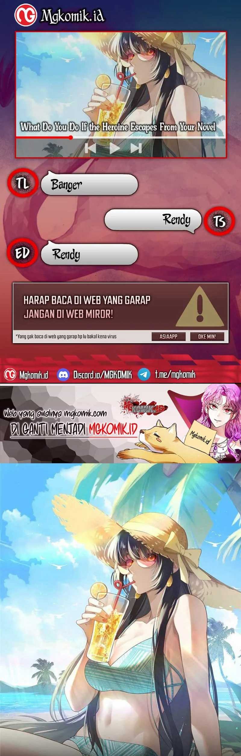 Baca Komik What Do You Do If the Heroine Escapes From Your Novel Chapter 120 Gambar 1