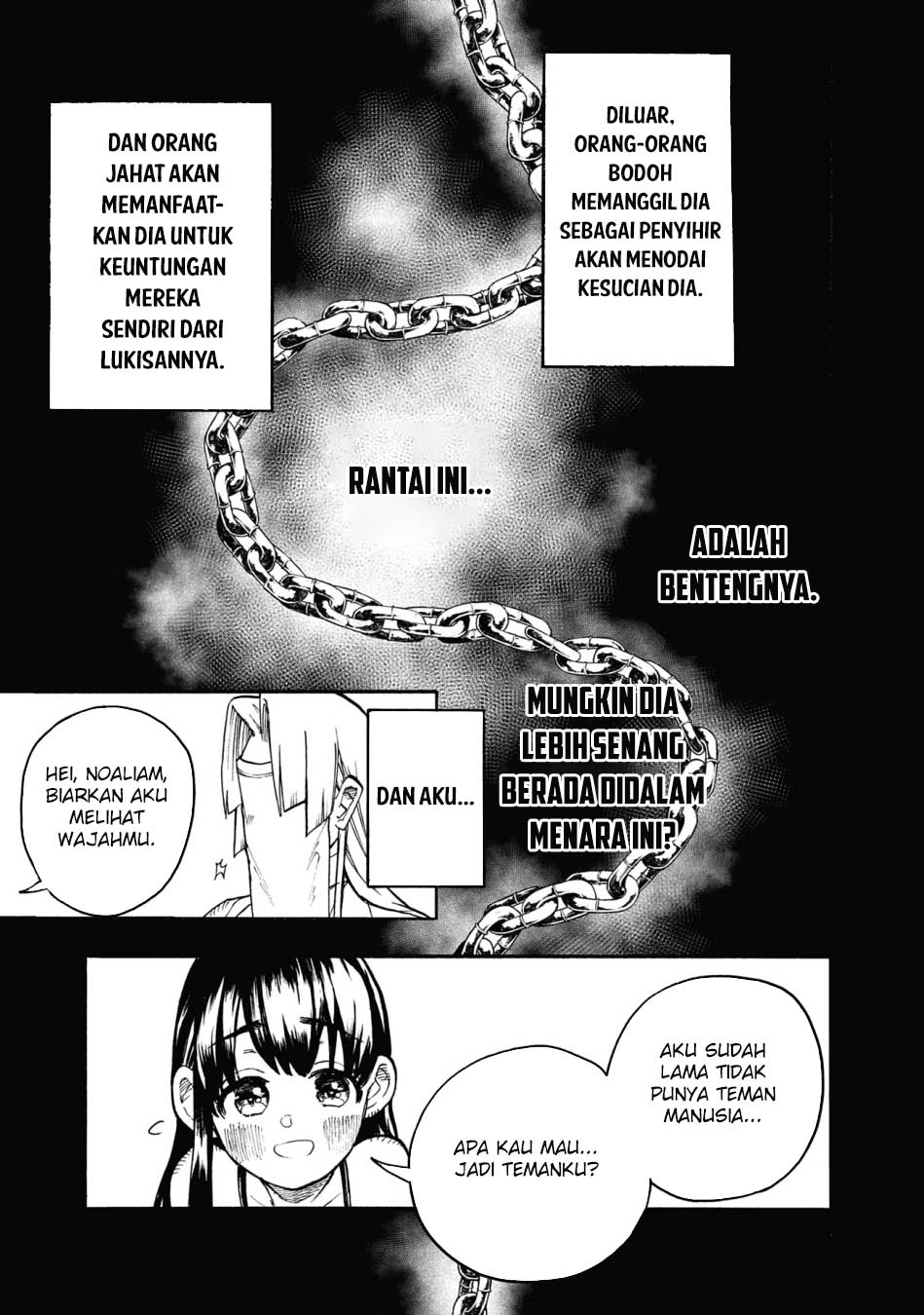 Majo no Kaigashuu Chapter 27 Gambar 28