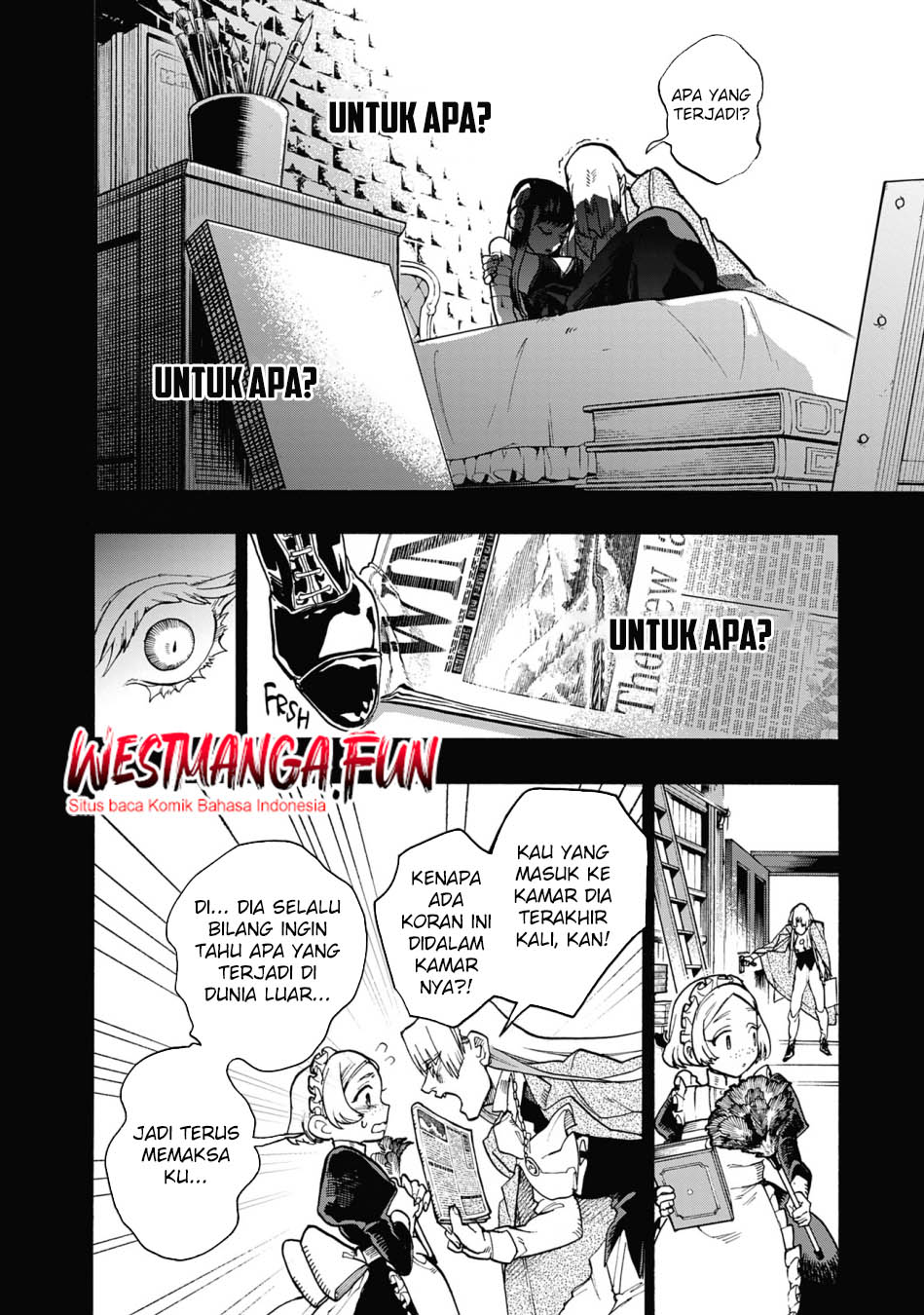 Majo no Kaigashuu Chapter 27 Gambar 38