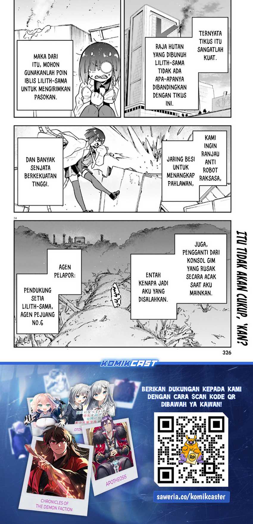 Sentouin, Hakenshimasu! Chapter 59 Gambar 35