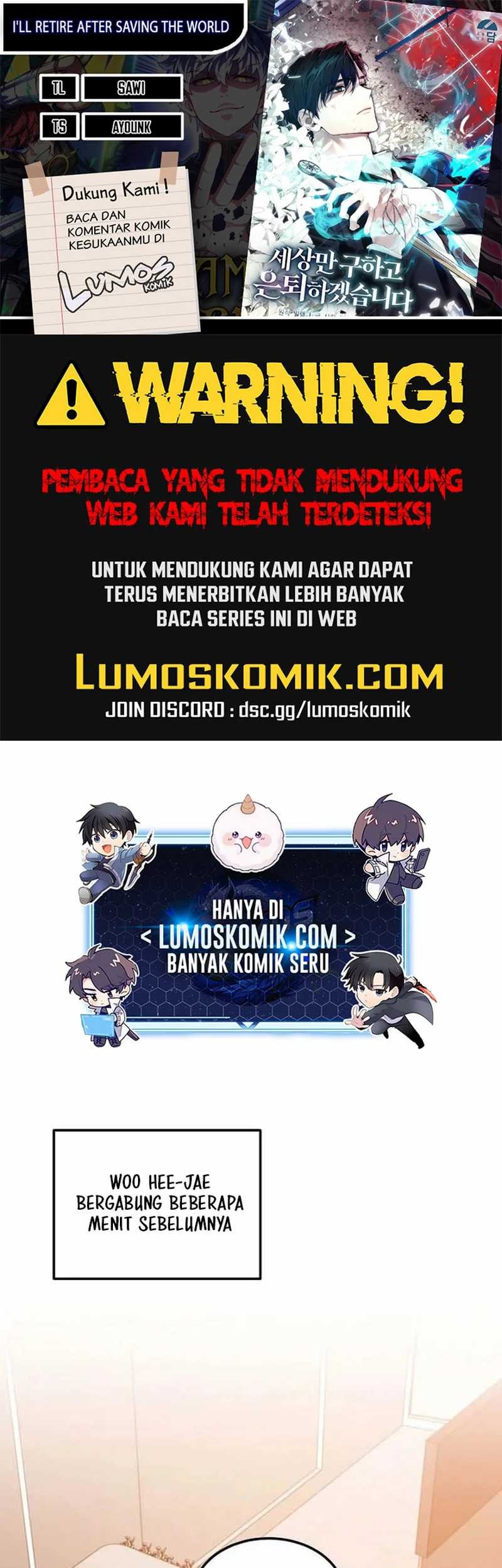 Baca Komik I’ll Retire After Saving the World Chapter 42 Gambar 1