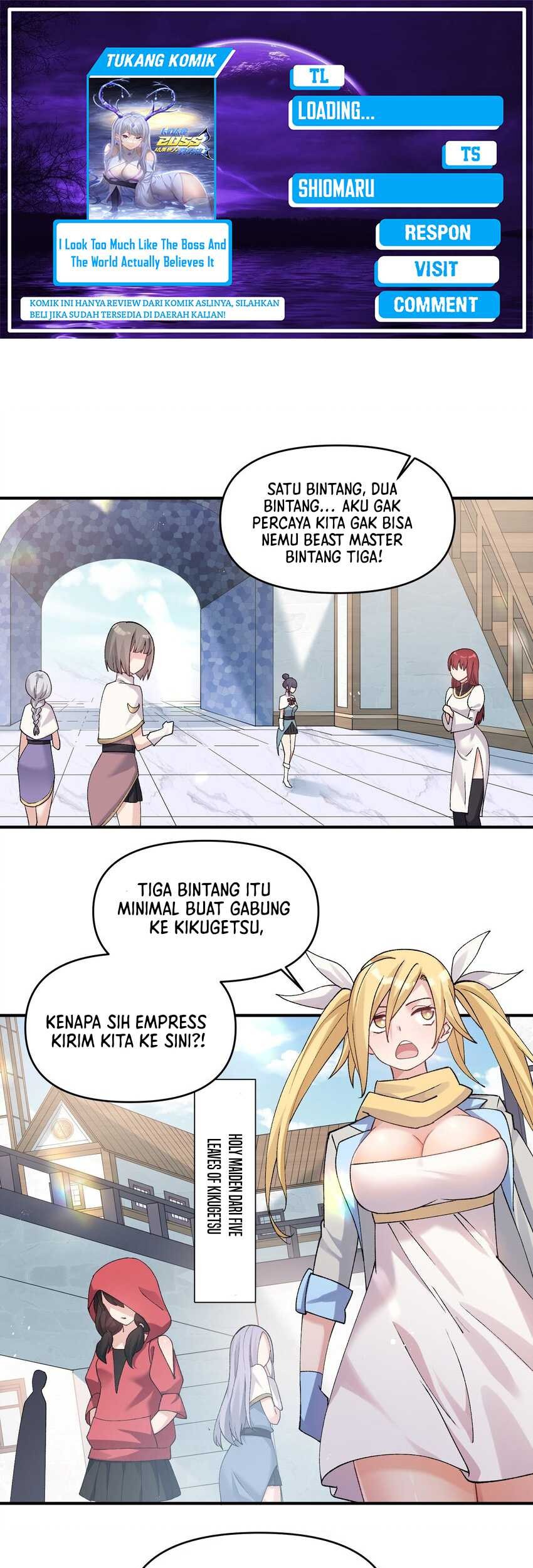 Baca Komik I Look Too Much Like The Boss And The World Actually Believes It Chapter 33 Gambar 1