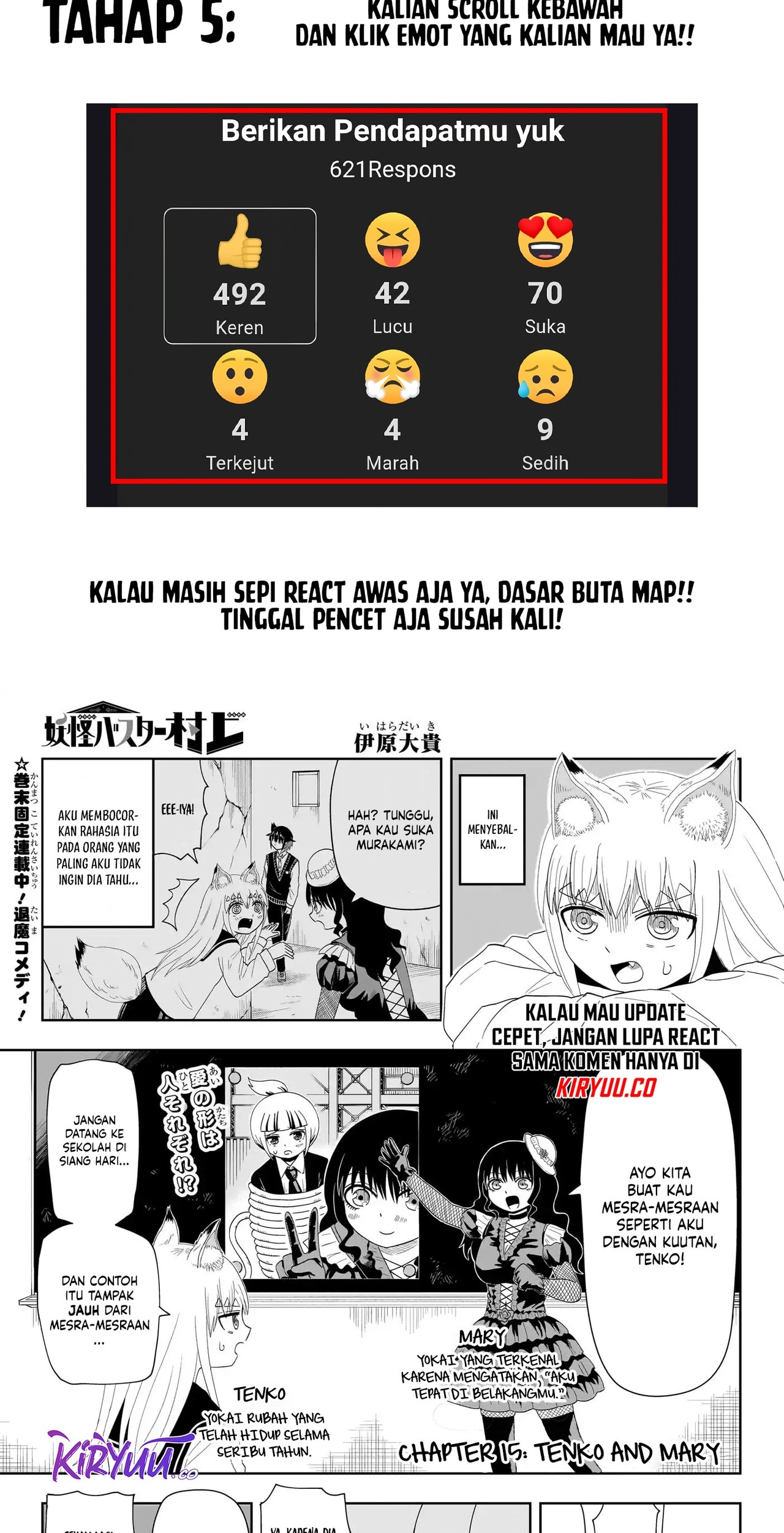 Youkai Buster Murakami Chapter 15 Gambar 3