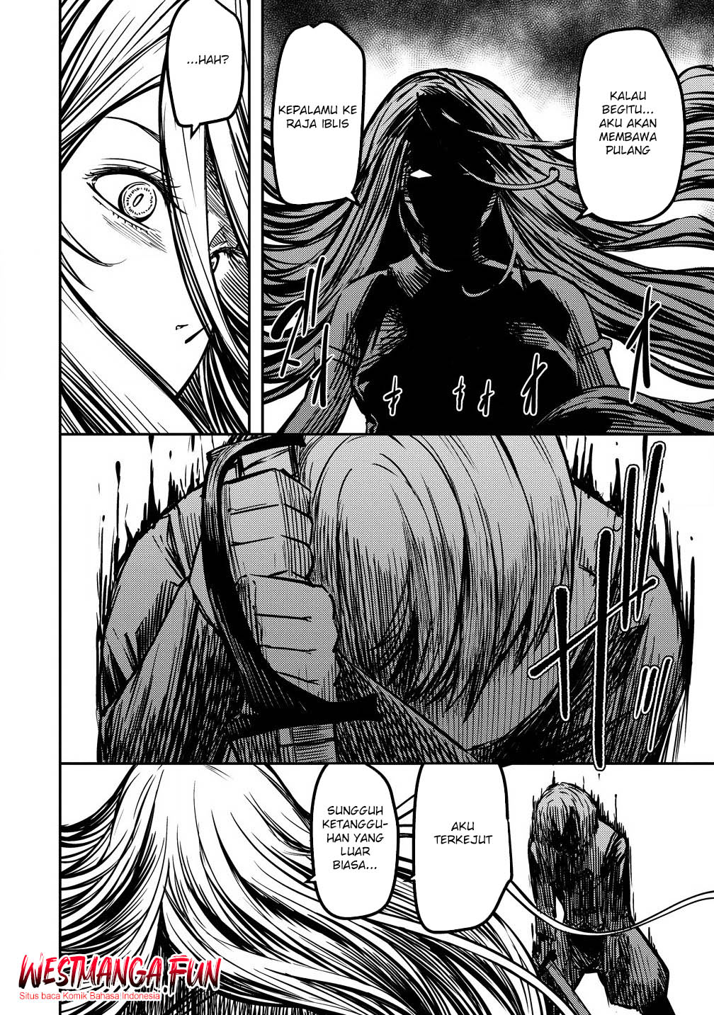 Monster Onna Kanbu wa Osanaki Yuusha wo Dekiaisuru Chapter 04 Gambar 35