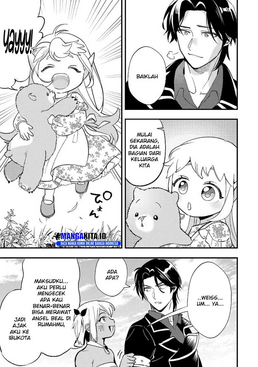 Urenokori no Dorei Elf wo Hirotta no de, Musume ni suru Koto ni shita Chapter 11.1 Gambar 12