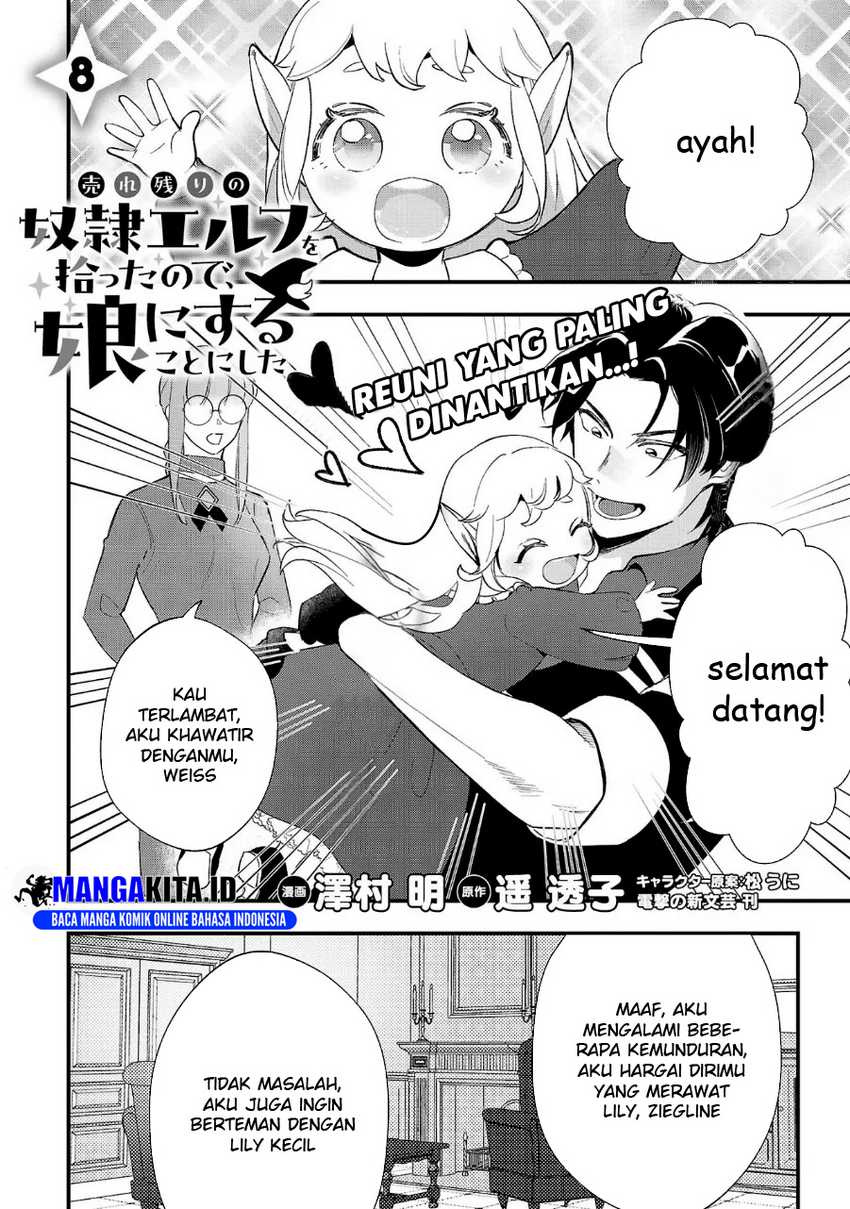 Baca Urenokori no Dorei Elf wo Hirotta no de, Musume ni suru Koto ni shita Chapter 08 Gambar 2