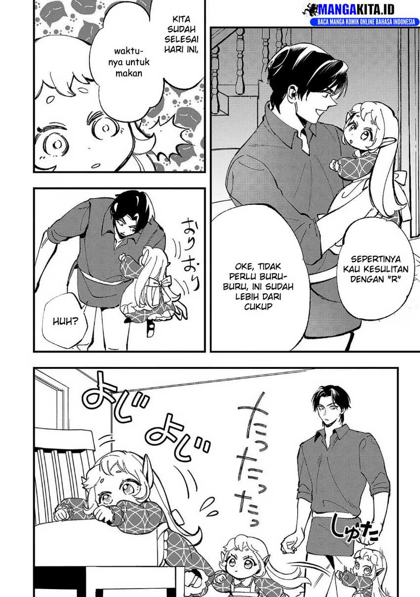 Urenokori no Dorei Elf wo Hirotta no de, Musume ni suru Koto ni shita Chapter 04 Gambar 13