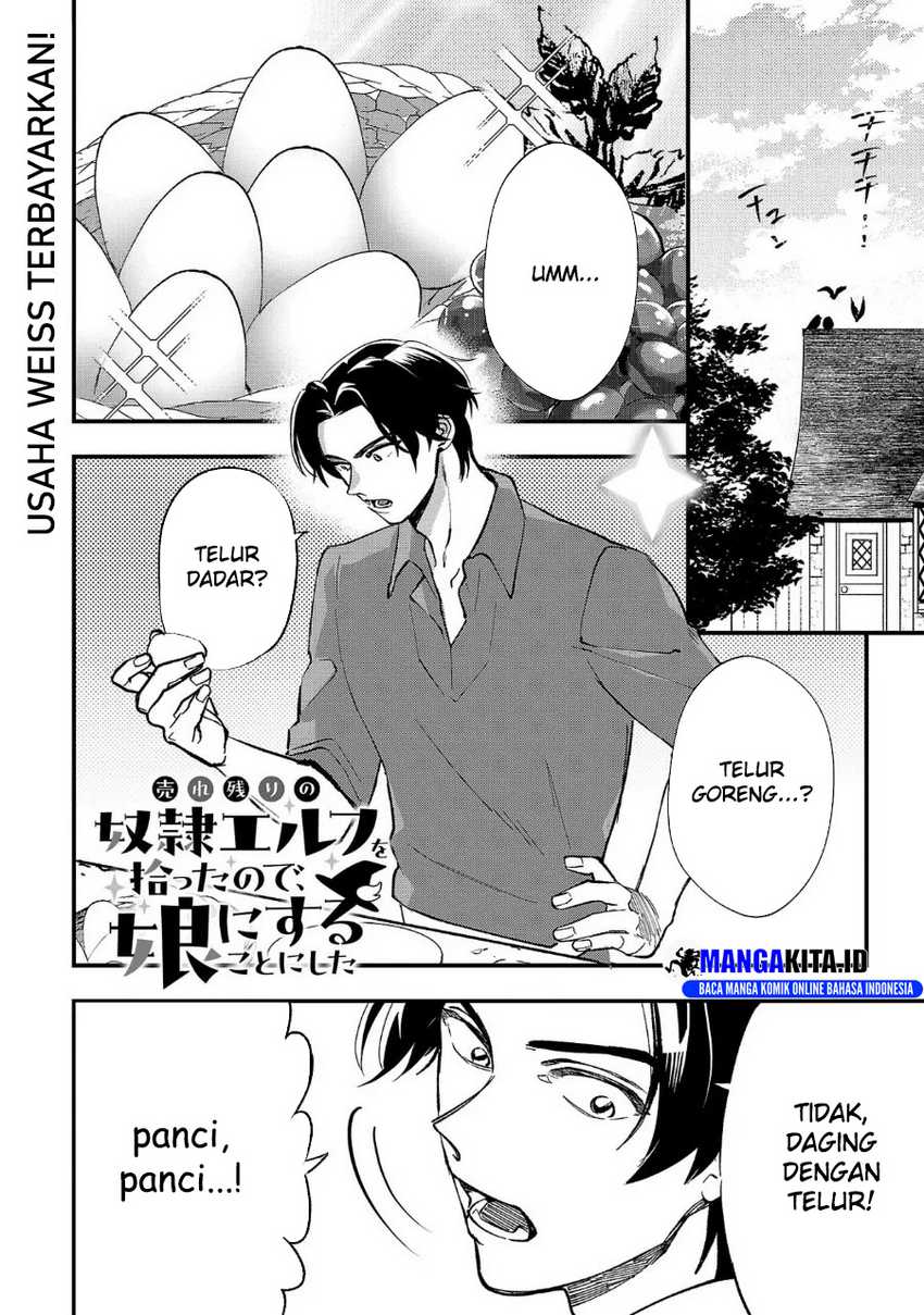 Baca Manga Urenokori no Dorei Elf wo Hirotta no de, Musume ni suru Koto ni shita Chapter 04 Gambar 2