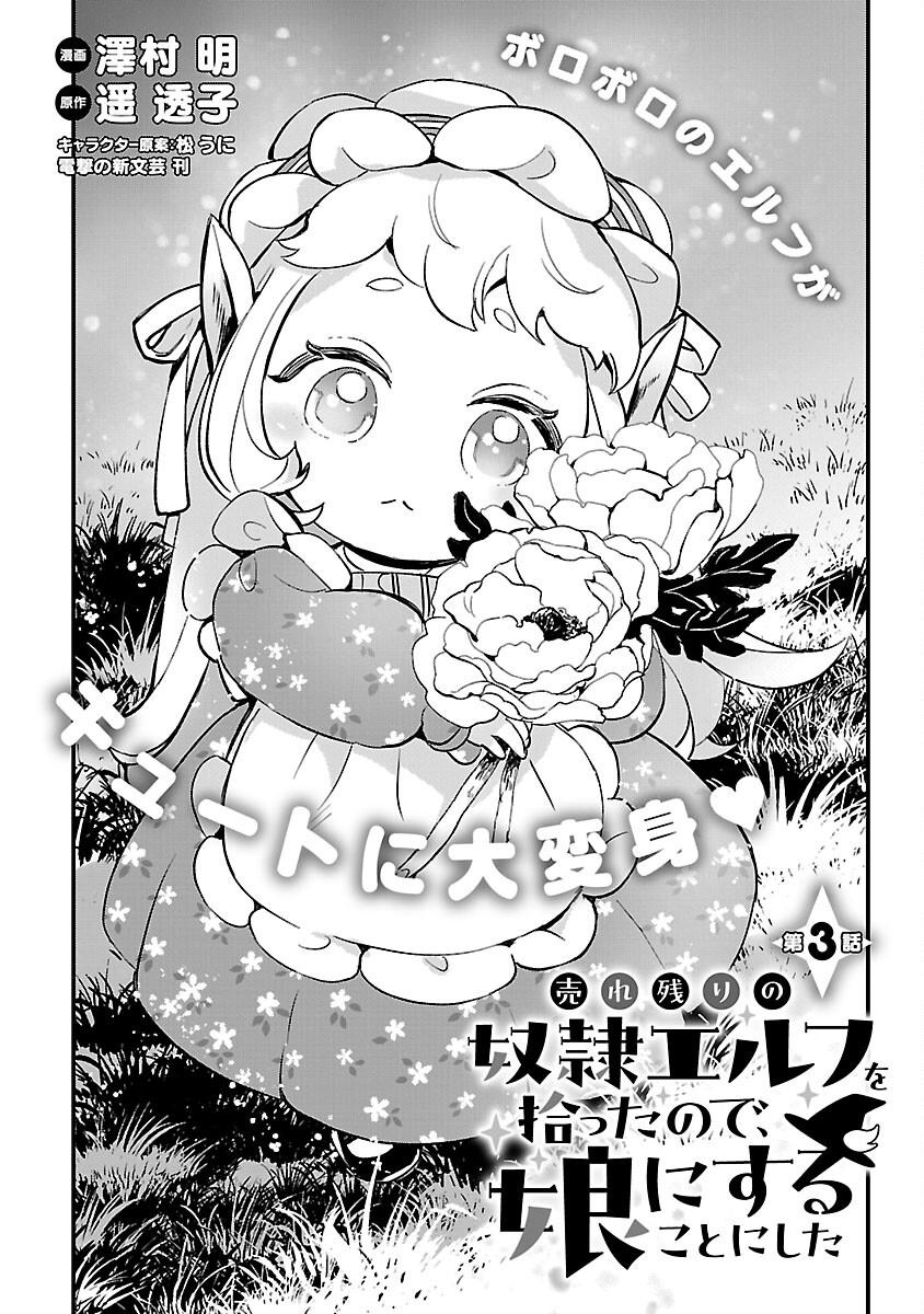 Baca Manga Urenokori no Dorei Elf wo Hirotta no de, Musume ni suru Koto ni shita Chapter 03 Gambar 2