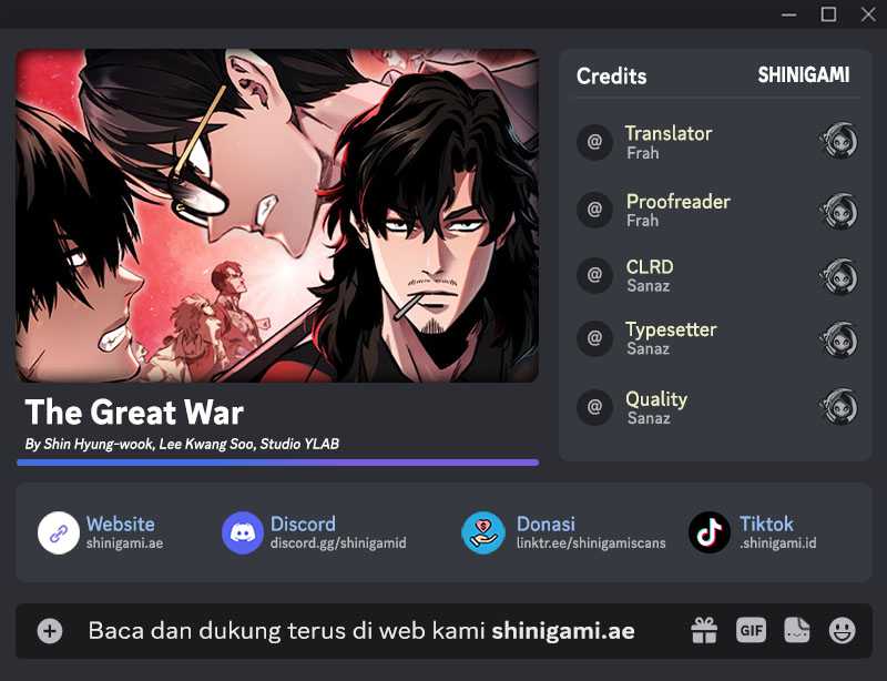 Baca Komik The Great War Chapter 09 Gambar 1