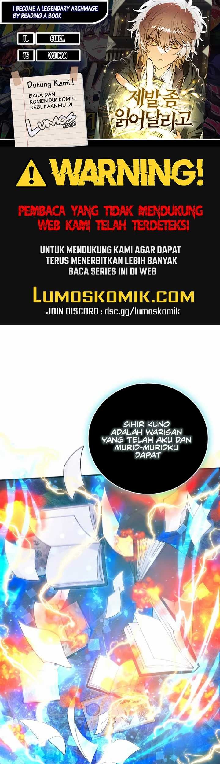 Baca Komik I Become a Legendary ArchMage by Reading a Book Chapter 21 Gambar 1