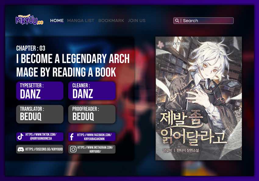 Baca Komik I Become a Legendary ArchMage by Reading a Book Chapter 03 Gambar 1