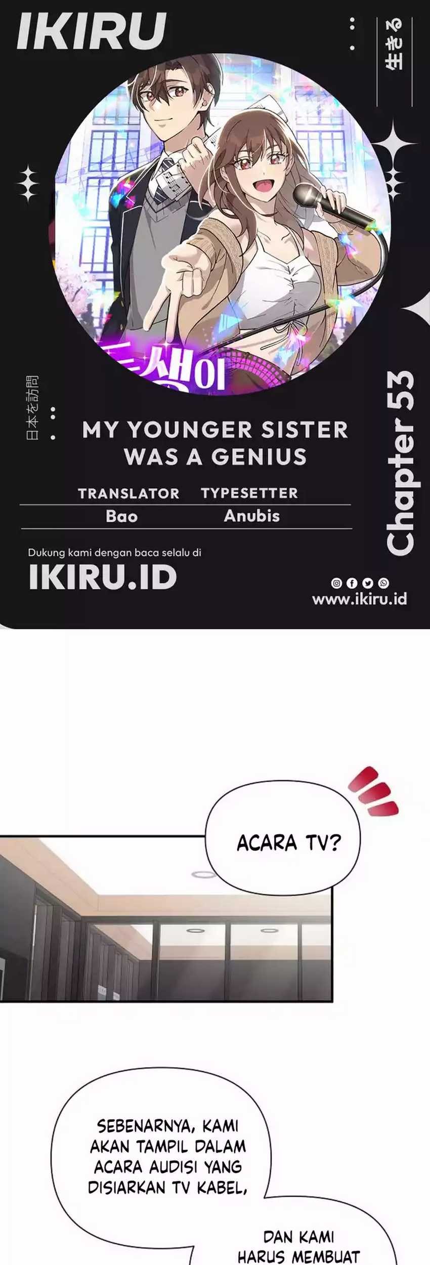 Baca Komik My Younger Sister Was a Genius Chapter 53 Gambar 1